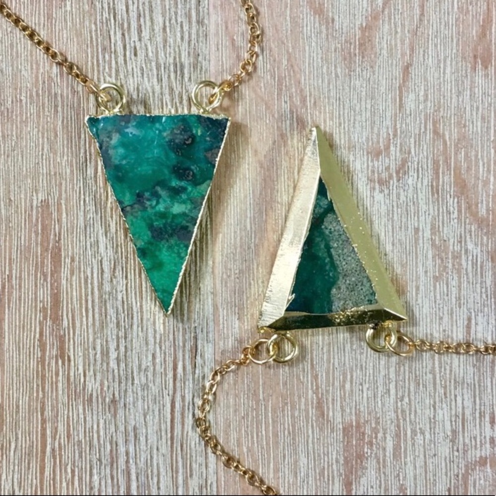 Last 1! 🌟HP🌟 Chrysoprase Mineral Necklace